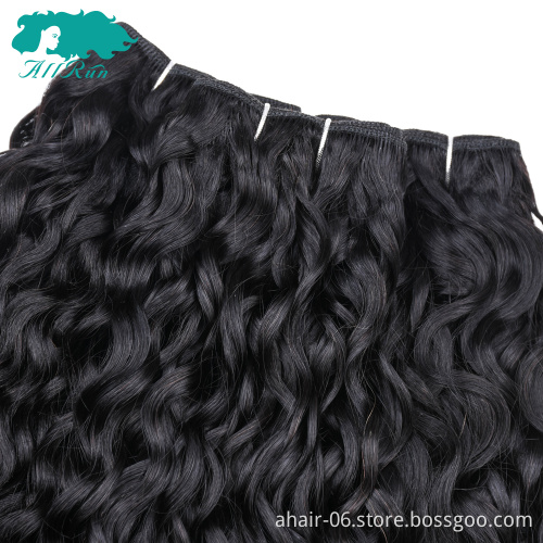 China wholesale raw human hair brazilian water wave